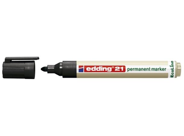 Merkepenn Edding 21 sort 